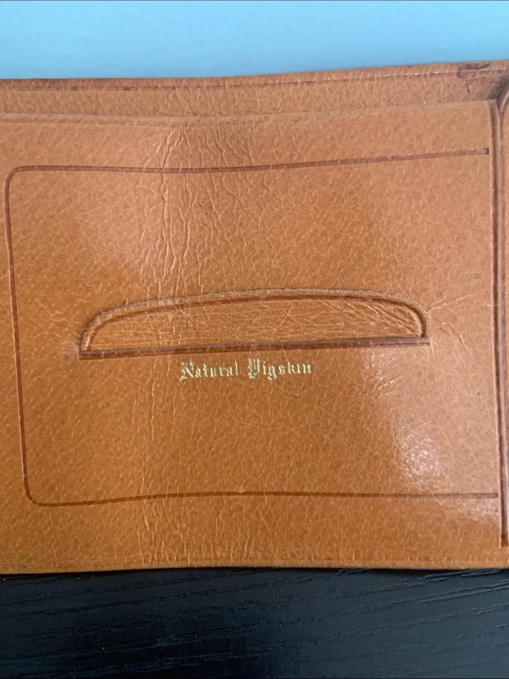 Vintage Pigskin Wallet